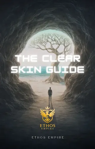 The Clear Skin Guide ebook cover skincare routine healthy skin habits