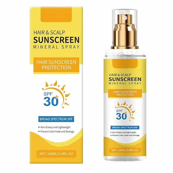 Hair sunscreen protection