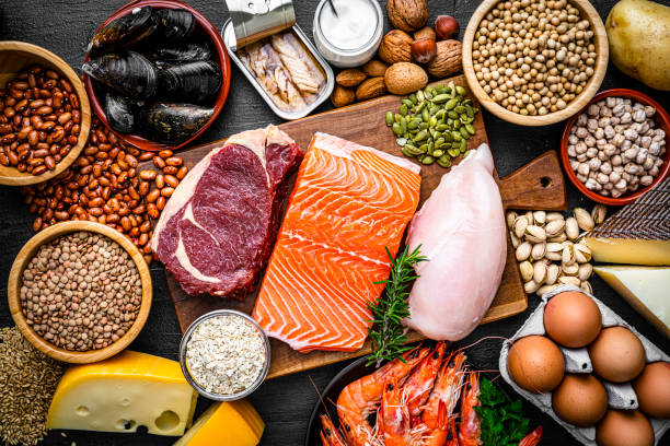 High-protein nutrition for muscle growth